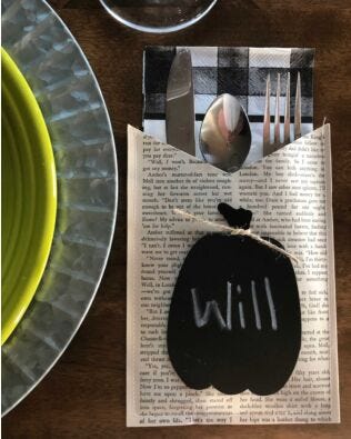 GO! Farmhouse Place Settings Pattern