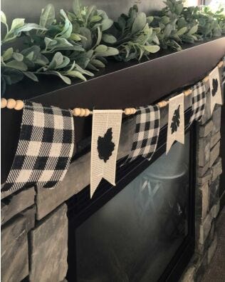 GO! Farmhouse Pennant Banner Pattern