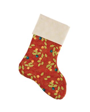 Stocking created using the Studio Santa's Stocking Pattern (PQ50745i) and Studio Stocking 2-Die Set (50745)