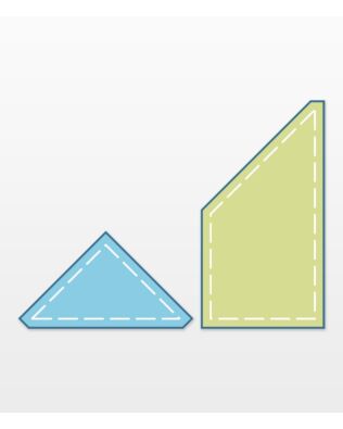 Studio Chisel & Companion Triangle-3" x 6" Finished (2-Die Set)