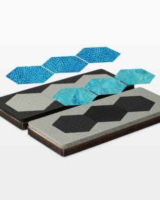 Studio Paper Piecing Hexagons-2" Sides (1 3/4" Finished) (2-Die Set)
