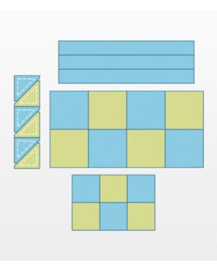 Quilter's Basic Die Bundle Plus Tray and Mat (50285)