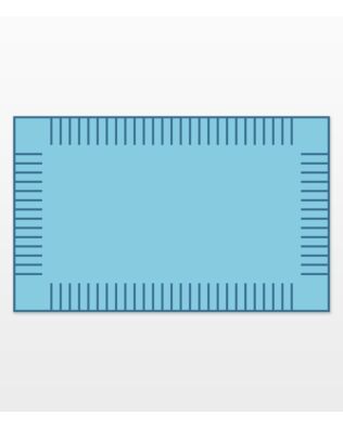 Studio Rag Quilt-Rectangle-5 1/4" x 8 1/2"