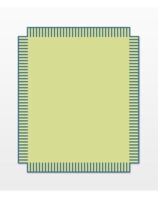 Studio Rag Quilt-Rectangle-10" x 12" (Giant) (50295)
