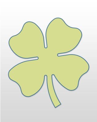 Studio Four Leaf Clover (Large)