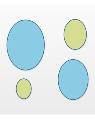Studio Ovals-2", 3", 4", 5"