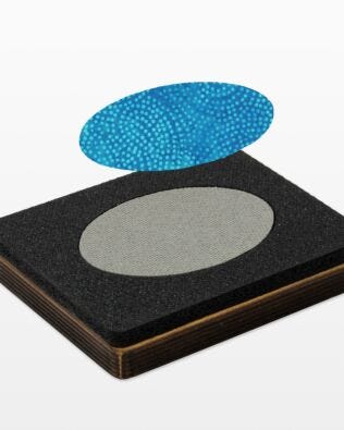 Studio Oval-3" x 4"