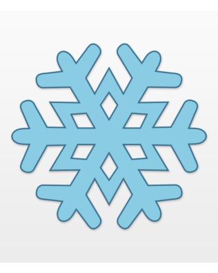 Studio Snowflake #4 (Small)
