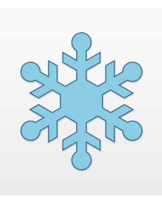 Studio Snowflake #9 (Small)