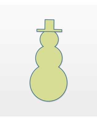 Studio Snowman #1 (Large)