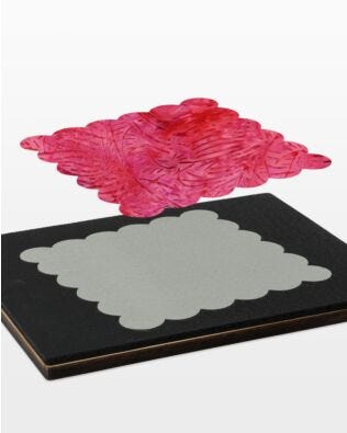Studio Square Scalloped-11 1/2"