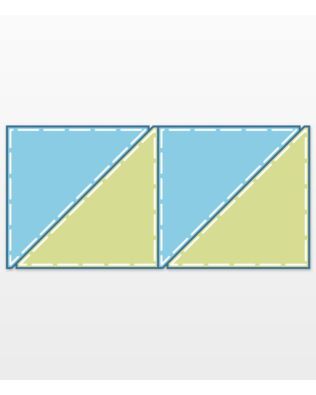 Studio Half Square-10" Finished Triangle (50774)