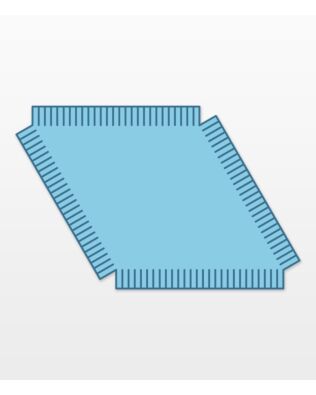Studio Rag Quilt-Diamond 60°-8 1/2" (50811)