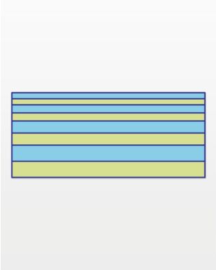 Studio Super Giant Strip Cutter-3/4", 1", 1 1/2", 2" (1/4", 1/2", 1", 1 1/2" Finished)