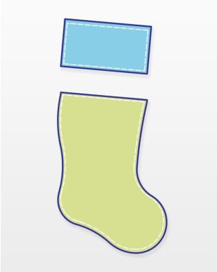 Studio Santa Stocking