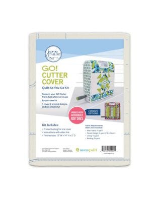 GO! Cutter Cover Quilt-As-You-Go Kit