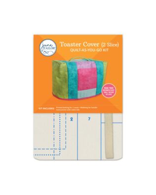 Toaster Cover (2 Slice) Quilt-As-You-Go Kit