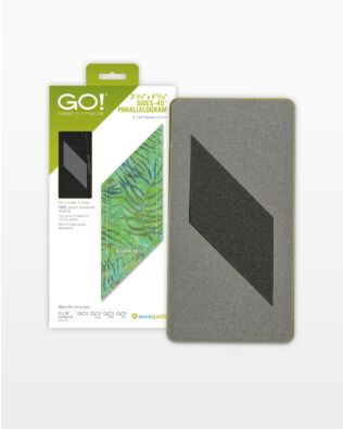 GO! Parallelogram 45°-3 11/16" x 4 15/16" Sides (3" x 4 1/4") Die