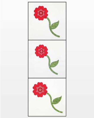 GO! Round Flower Embroidery Designs