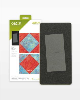 GO! Square on Point-3 11/16" (3 3/16" Finished) Die