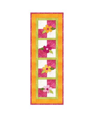 GO! Summer Flower Table Runner