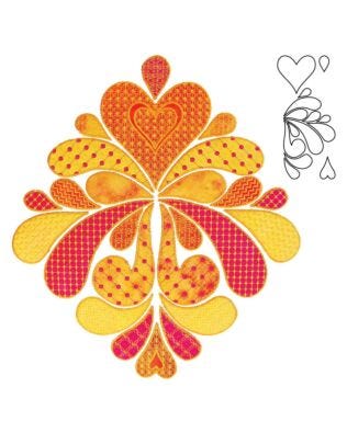 GO! Heather Feather Pillow Pattern- Free (PQ55088i)