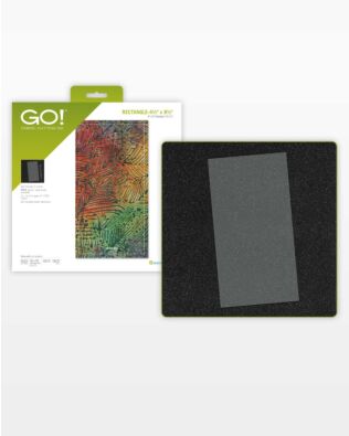 GO! Rectangle-4 1/2" x 8 1/2" (4" x 8" Finished) Die
