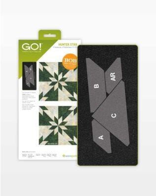 GO! Hunter Star-6" Finished (Makes 12" Finished Blocks) Die