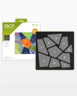 GO! Crazy Quilt-6" Finished Die