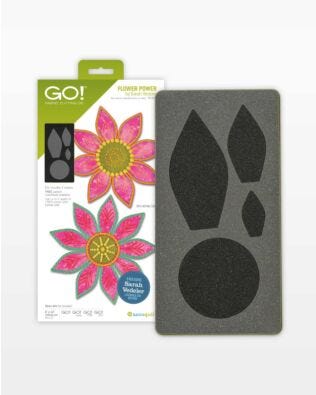 GO! Flower Power by Sarah Vedeler Die