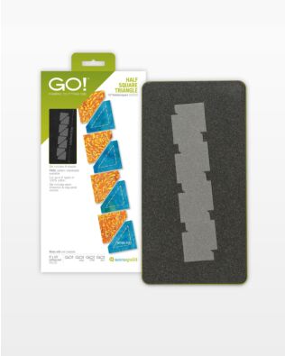 GO! Half Square Triangle-1" Finished Square Die