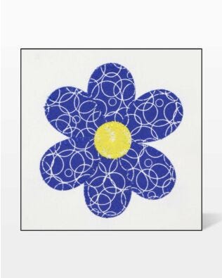 GO! Crazy Petals Embroidery Designs