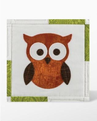 GO! Owl Fabric Cutting Die (55333) - packaging shown.