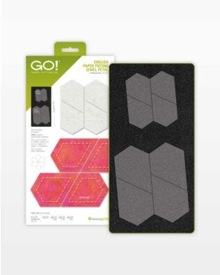 GO! English Paper Piecing Jewel Petal-1" Finished Sides Die 