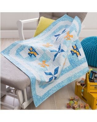 GO! Propeller Planes Quilt Pattern