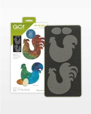 GO! Folk Art Fowl by Bill Kerr Die