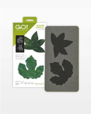 GO! Rustling Leaves #1- Sweetgum and Poplar (Large) Die