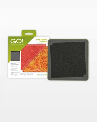 GO! Half Square Triangle-4 1/2" Finished Square Die