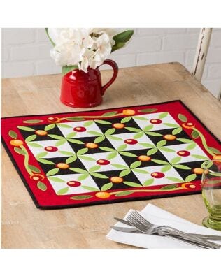 GO! Posy Patch Table Topper Pattern