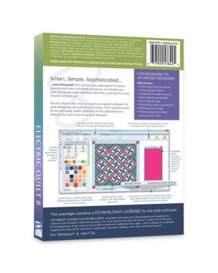 Electric Quilt 8 (EQ8) Quilt Design Software