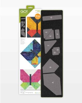 GO! Butterfly-Pieced-9" Finished Die 