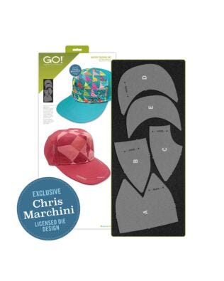 GO! Quilted Trucker Hat Die by Chris Marchini