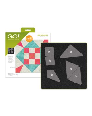 GO! Nine Patch Star-9" Finished Die (Die to Try, July 2025)