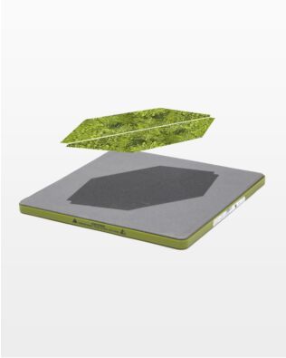 GO! Trapezoid 45°-2 5/8”H x 9 3/16"W Cut (6" Finished Square) Die