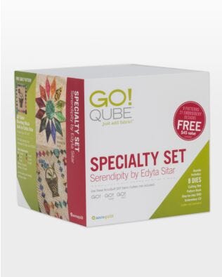 GO! Qube Specialty Set - Serendipity by Edyta Sitar