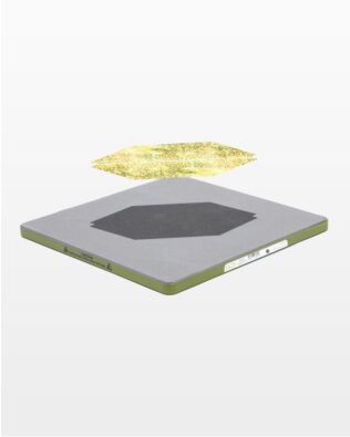 GO! Trapezoid 45°-2 1/4”H x 7 1/4"W Cut (5" Finished Square) Die