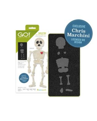 GO! Skeleton Die by Chris Marchini (Die to Try, September 2025) 