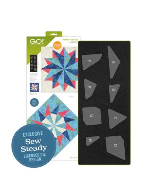 GO! Pinwheel Shape Set-12” Finished Die by Sew Steady