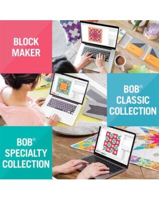 AccuQuiltable Block Maker + BOB Collections Bundle