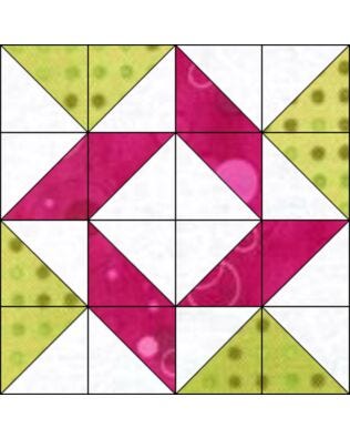 GO! Qube Whirlpool 9" Block Pattern (PQ10590Q)